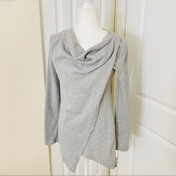 Marc New York Gray Crossover Performance Tunic - Picture 3 of 10